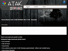 Tablet Screenshot of faturabasimiizmir.com